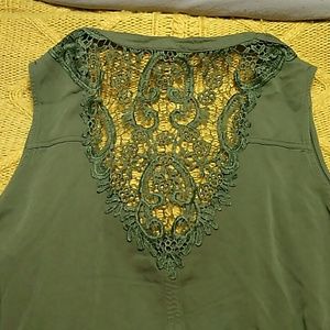 Maurice's Vest with Lace Detail, Size 3